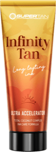 Infinity Tan (Supertan), accélérateur spécial tatouages et soins de la peau