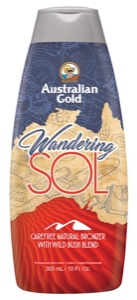 Wandering Sol, accélérateur avec agents bronzants naturels (Australian Gold)