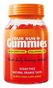 Your Sun Gummies - Booster de bronzage en gummies sans sucre (x60)