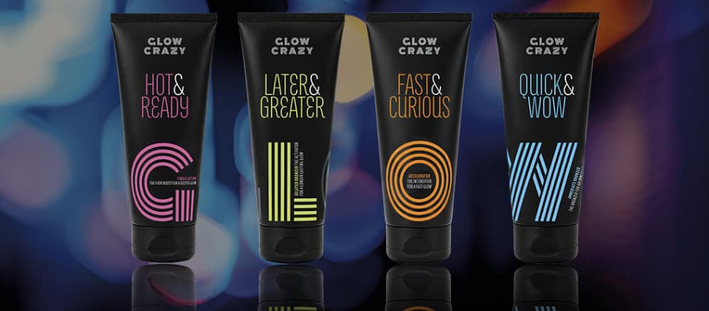 Collection Glow Crazy : Quick & Wow, Fast & Curious, Later & Greater et Hot & Ready