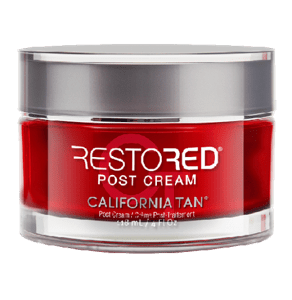 California Tan RestoRED Post Cream - Crème post-traitement (Après-solaire) pour appareils hybrides (red light therapy)