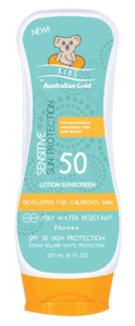 Lotion solaire pour enfants avec indice SPF50 (Australian Gold) - SPF Kids