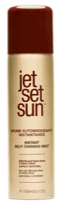 Spray Autobronzant instantané sans odeur (Jet Set Sun) - Brume autobronzante