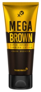 MEGA BROWN Super Intensive Tanning Lotion + Dark Bronzer (Tannymaxx)