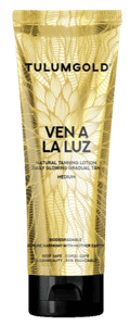 Tulumgold, Ven a la luz Medium - Lotion bronzante avec caramel