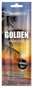 Golden Paradise - Accélérateur de bronzage étincelant sans autobronzants (Supertan)