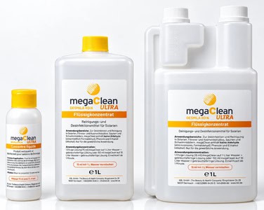 Nettoyage et désinfection des bancs solaires > MegaClean Ultra (KBL)