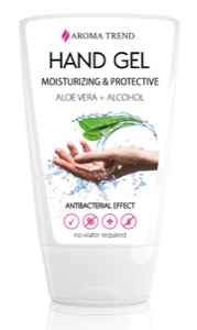 Gel hydroalcoolique désinfectant pour les mains enrichi à l'Aloe Vera