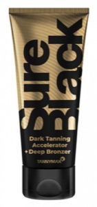 SURE BLACK Dark Tanning Accelerator Lotion + Deep Bronzer (Tannymaxx)