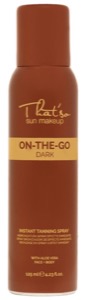 On-the-Go Dark (That’so) – Spray auto-bronzant teinté à effet immédiat visage et corps