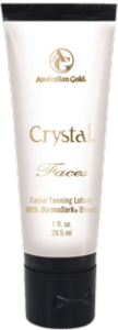 Crystal faces, accélérateur visage  enrichi en DermaDark et anti-âge (Australian Gold)