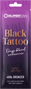 Black Tattoo (Supertan), accélérateur 400x avec protection des tatouages
