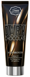 Dark Chocolate (Tan Desire) - Bronzer intense immédiat et progressif, enrichi en huile de carthame et beurre de cacao