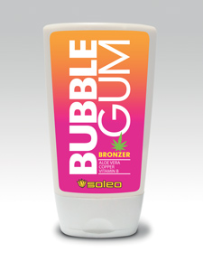 Soleo Bubble Gum - Accélérateur de bronzage à petit prix