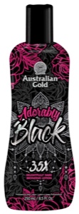 Adorably Black / Bronze - Accélérateur avec 35 agents bronzants (Australian Gold)